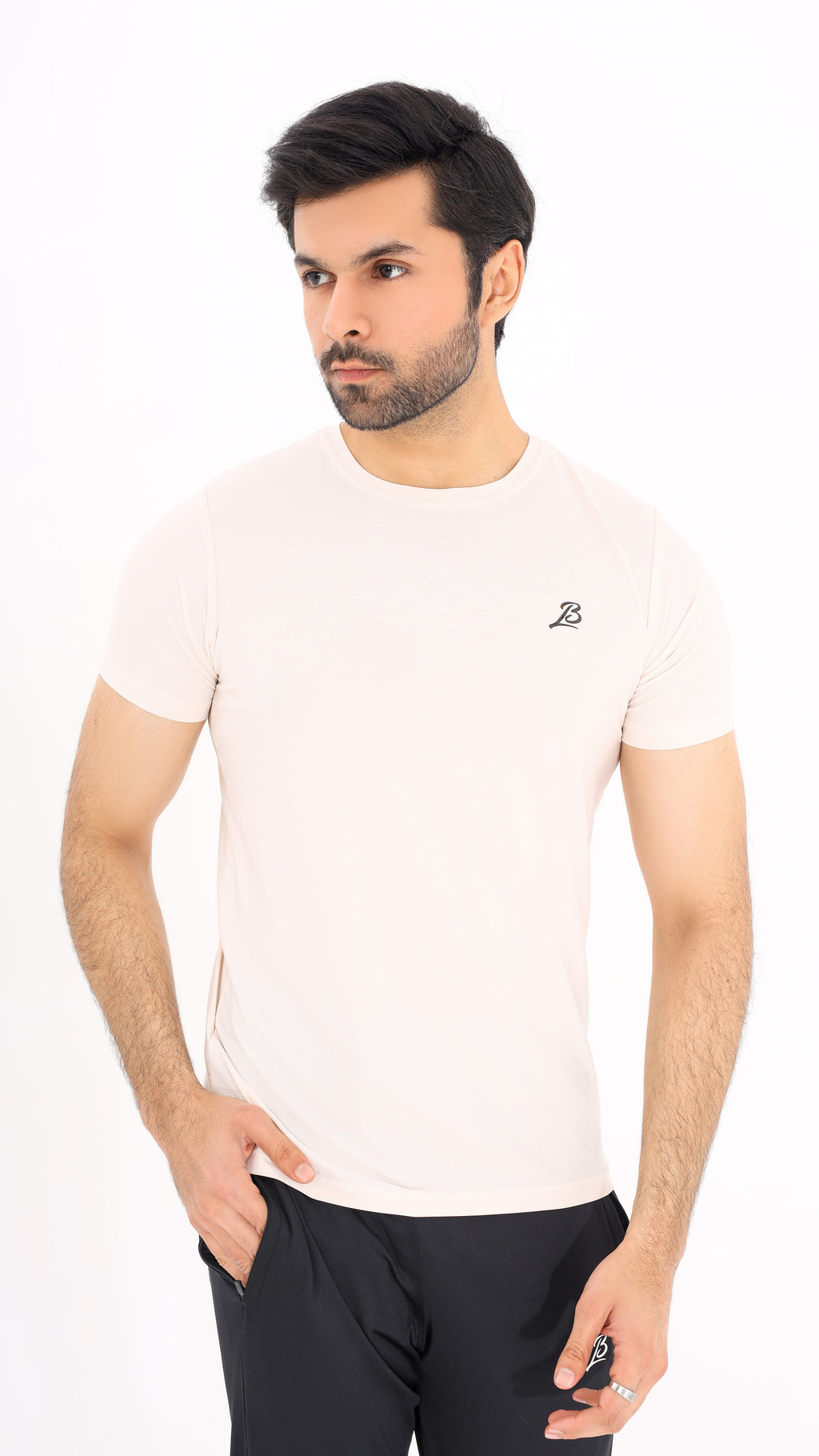 Jaquard Mesh  Off-White Shirt G17