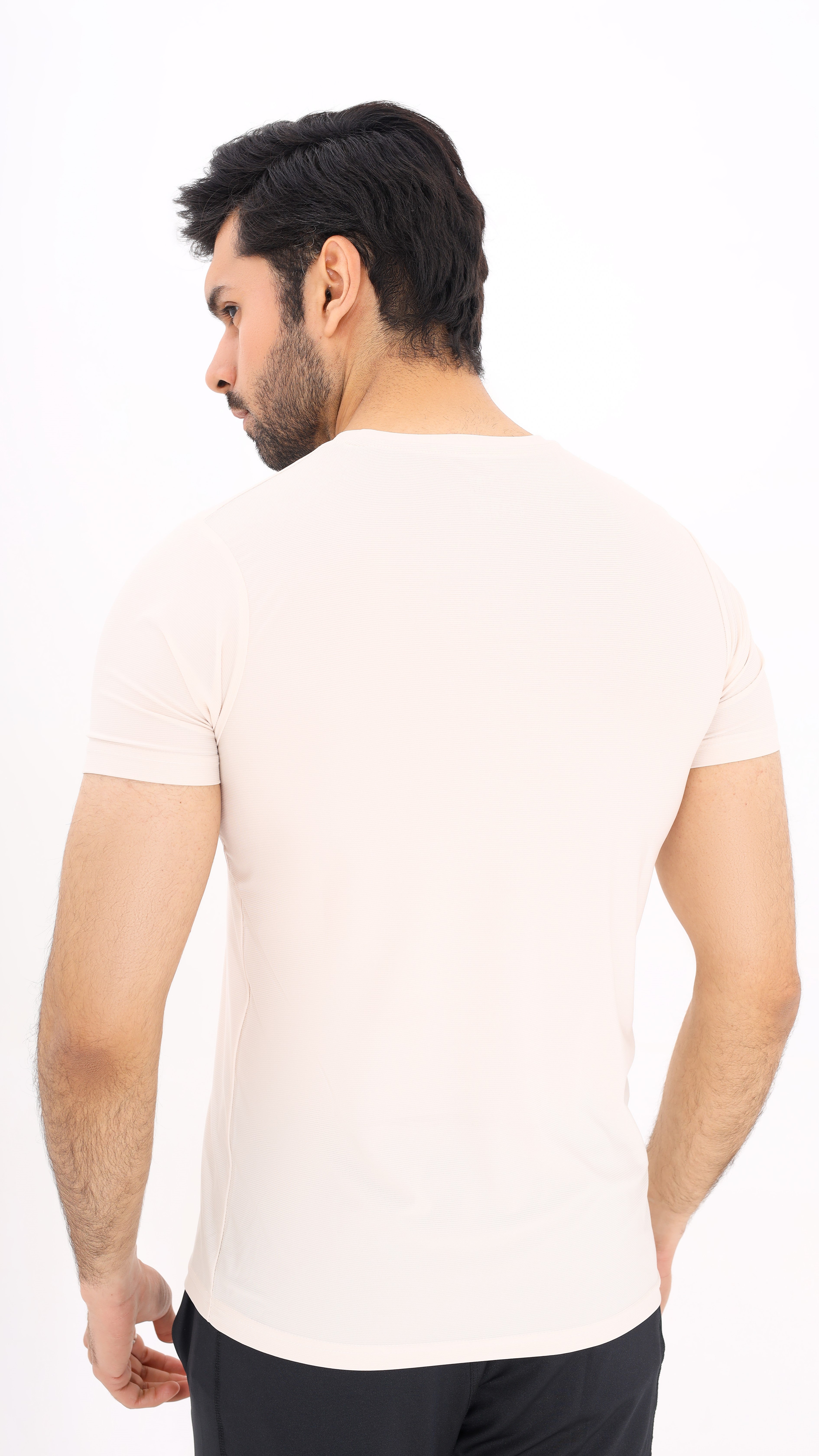 Jaquard Mesh  Off-White Shirt G17