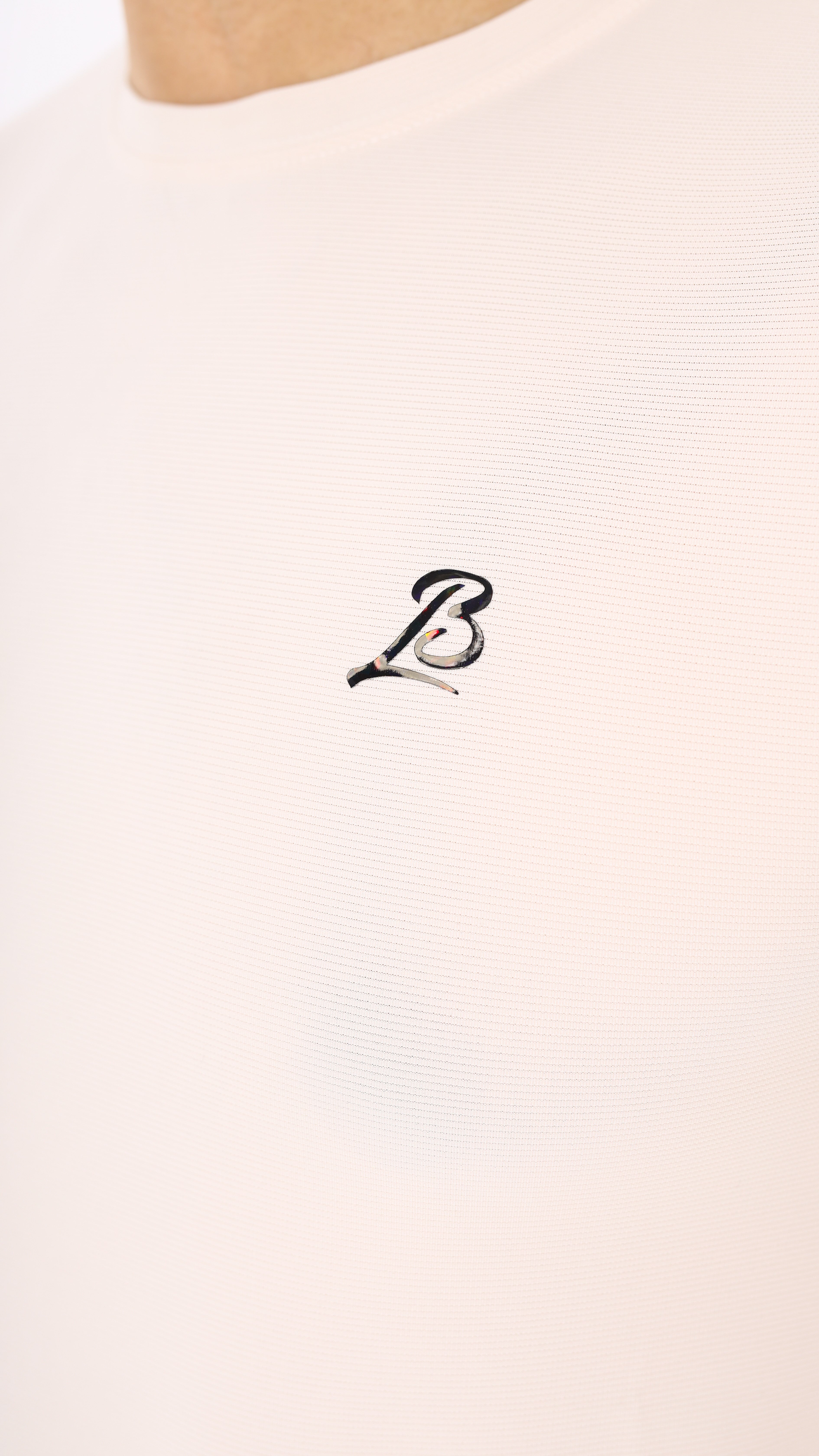 Jaquard Mesh  Off-White Shirt G17