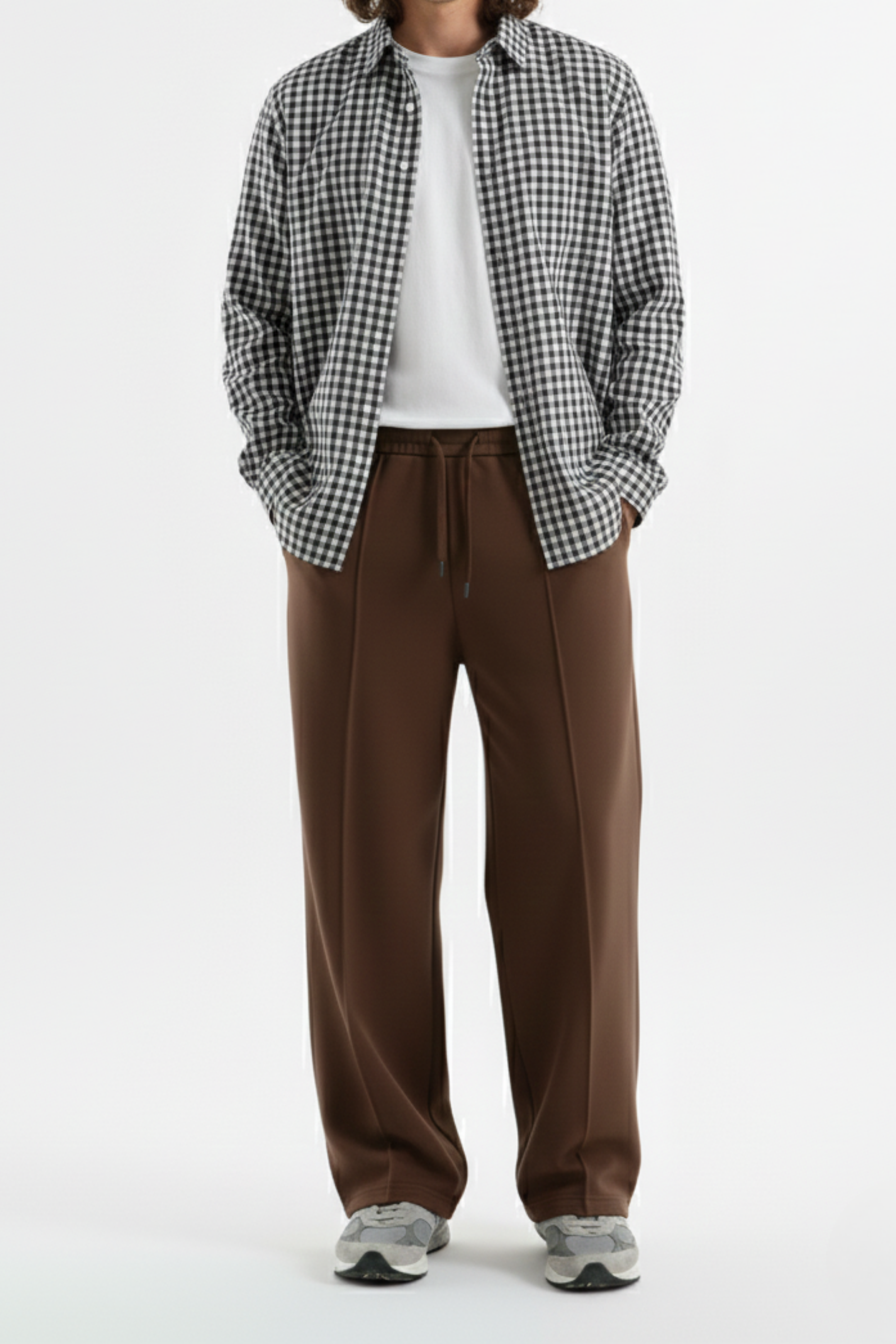 Men’s Relaxed Fit Trouser – Chocolate Brown D4