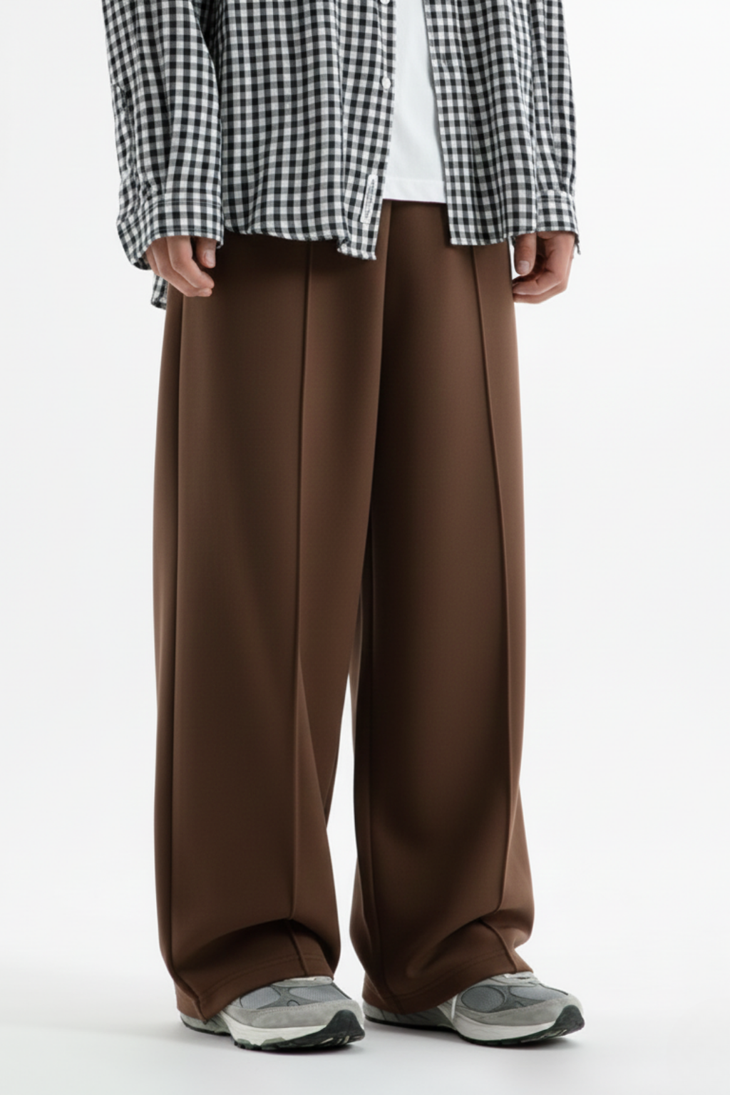 Men’s Relaxed Fit Trouser – Chocolate Brown D4