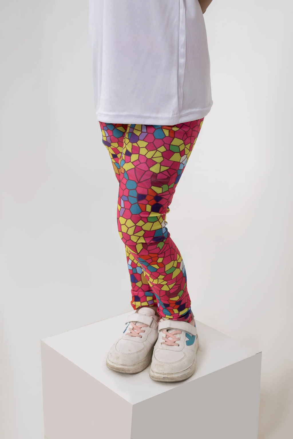LB-Rainbow Dot Colorful leggings LookBuy247