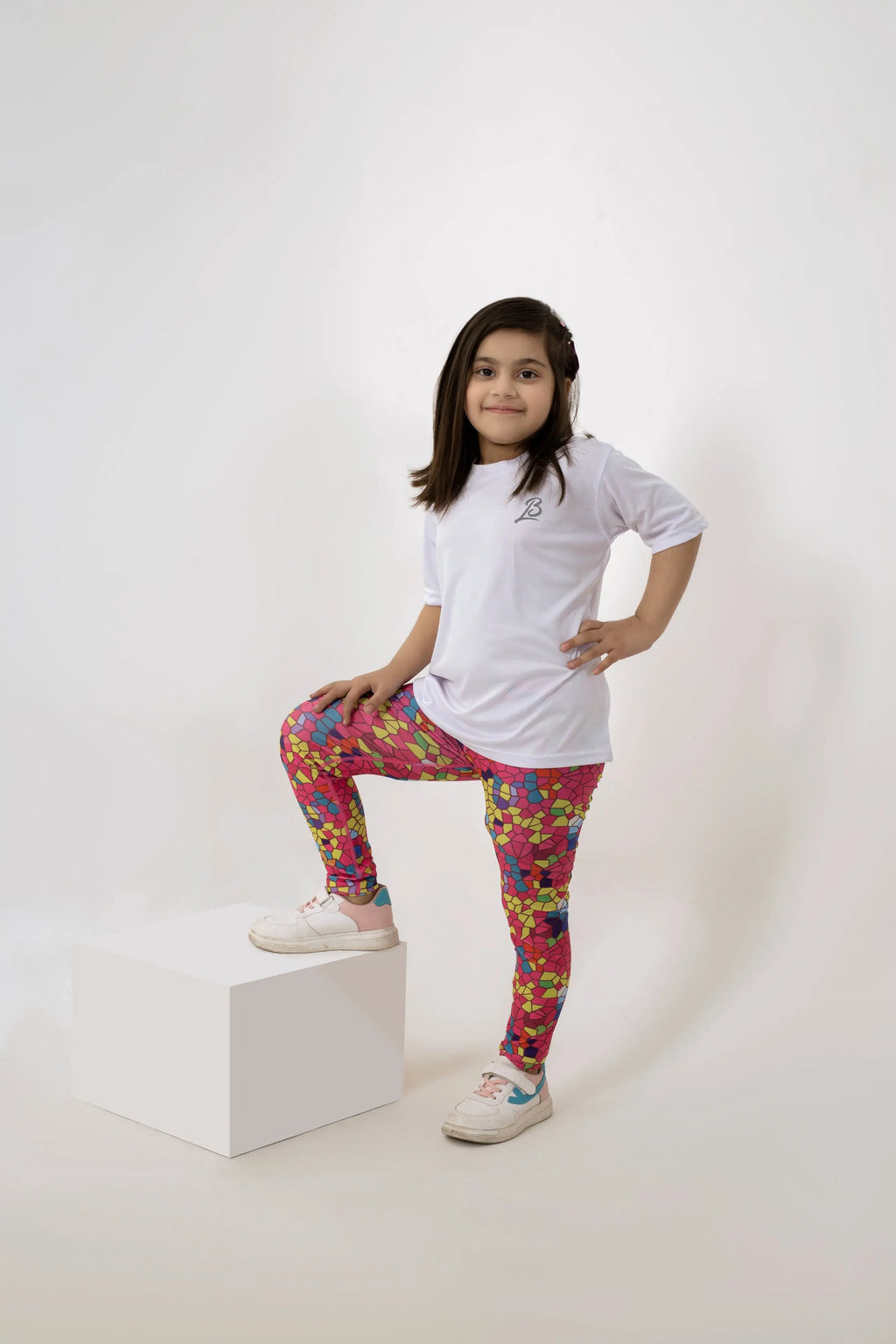 LB-Rainbow Dot Colorful leggings LookBuy247