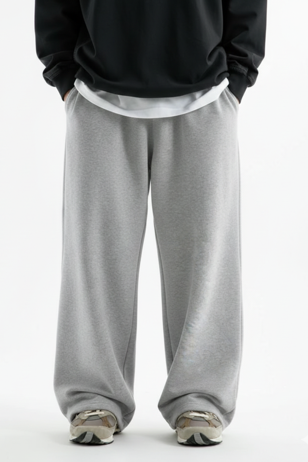 Men’s Relaxed Fit Trouser – Grey D7