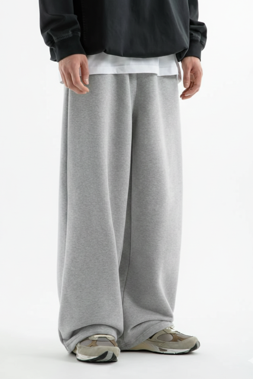 Men’s Relaxed Fit Trouser – Grey D7