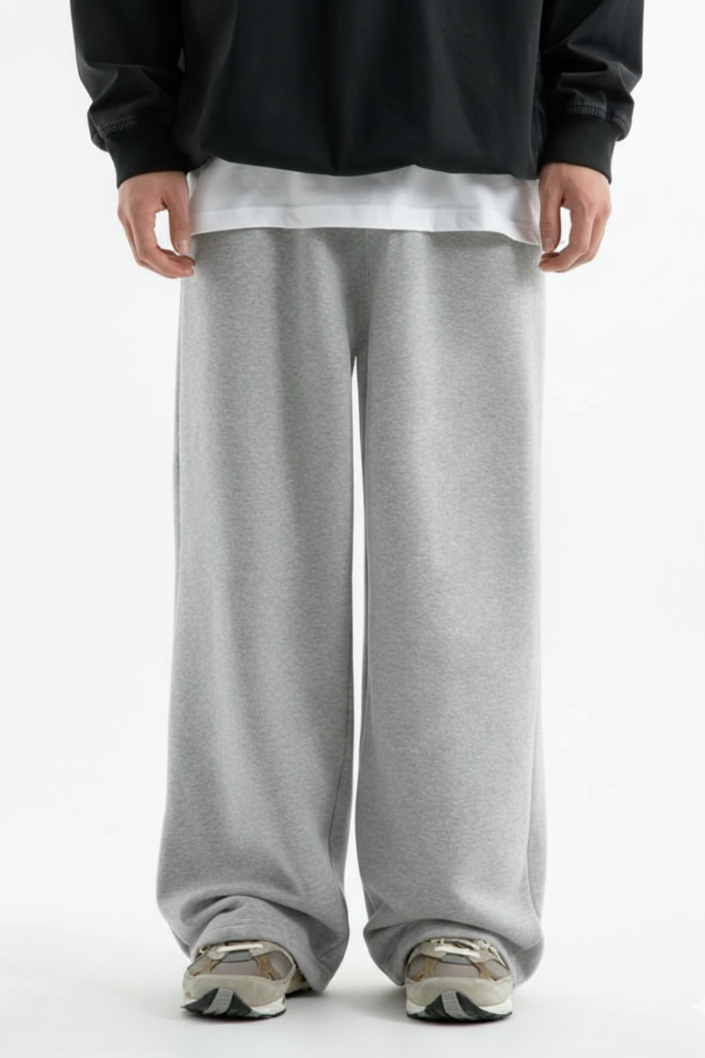 Men’s Relaxed Fit Trouser – Grey D7