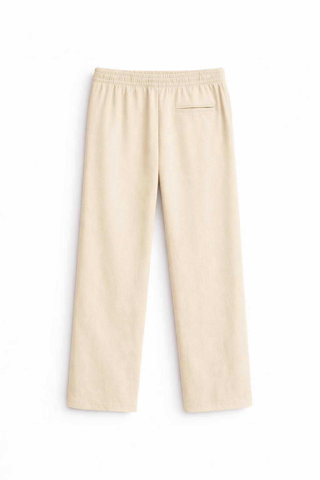 Men’s Relaxed Fit Trouser – Off White D2