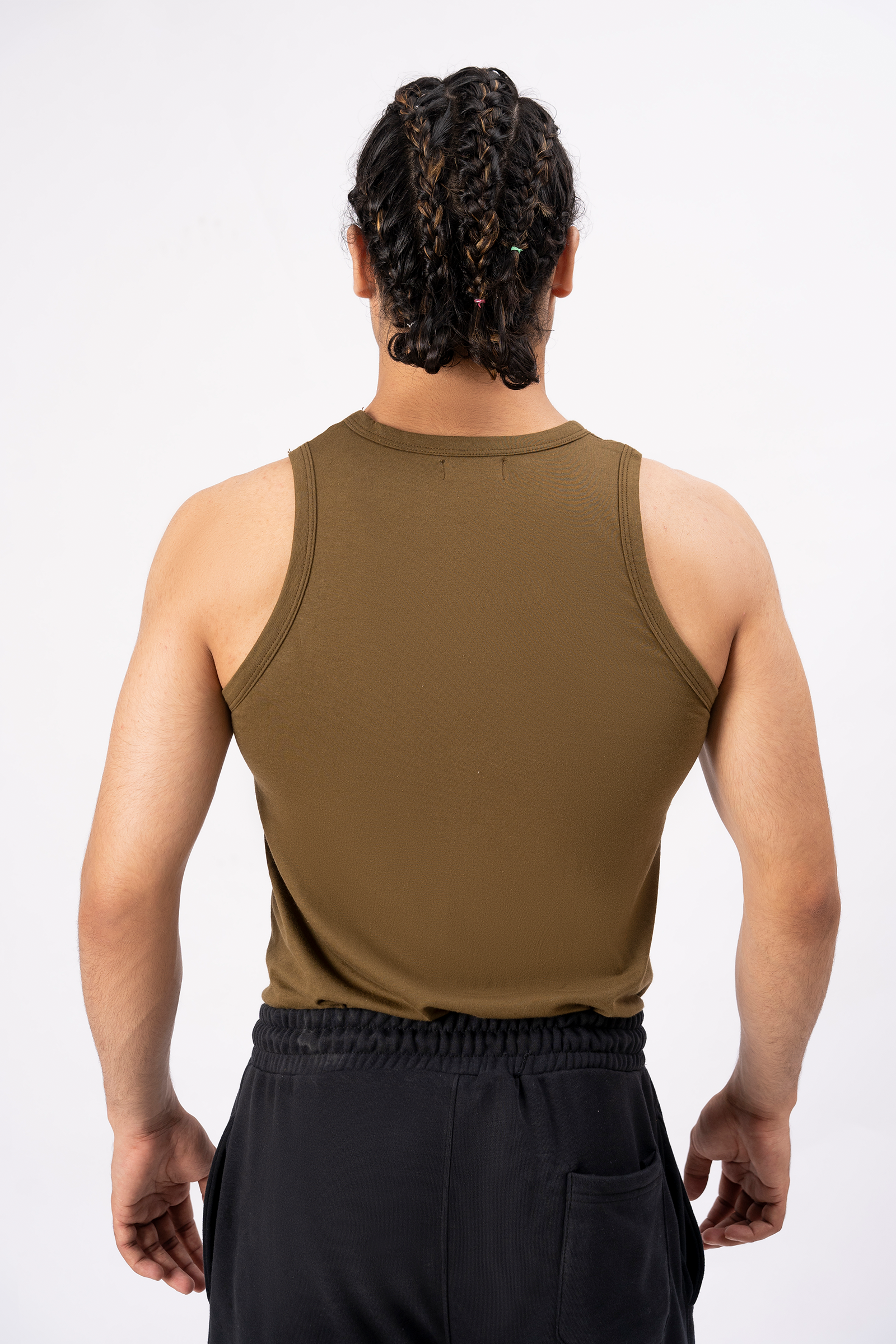 Essential Performance Tank Top – Olive A2