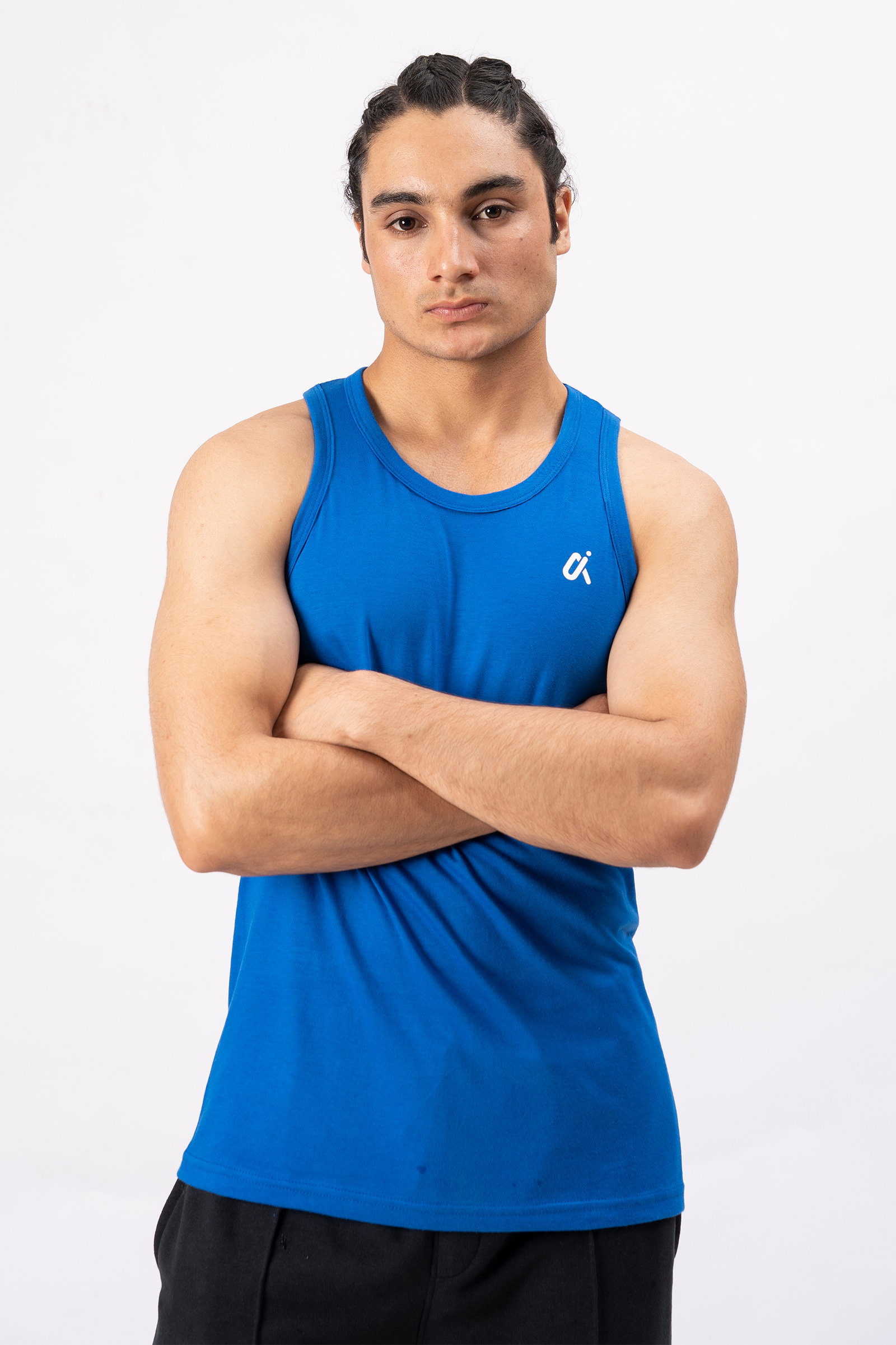Essential Performance Tank Top – Blue A1