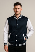 Blue Varsity Jacket for Men