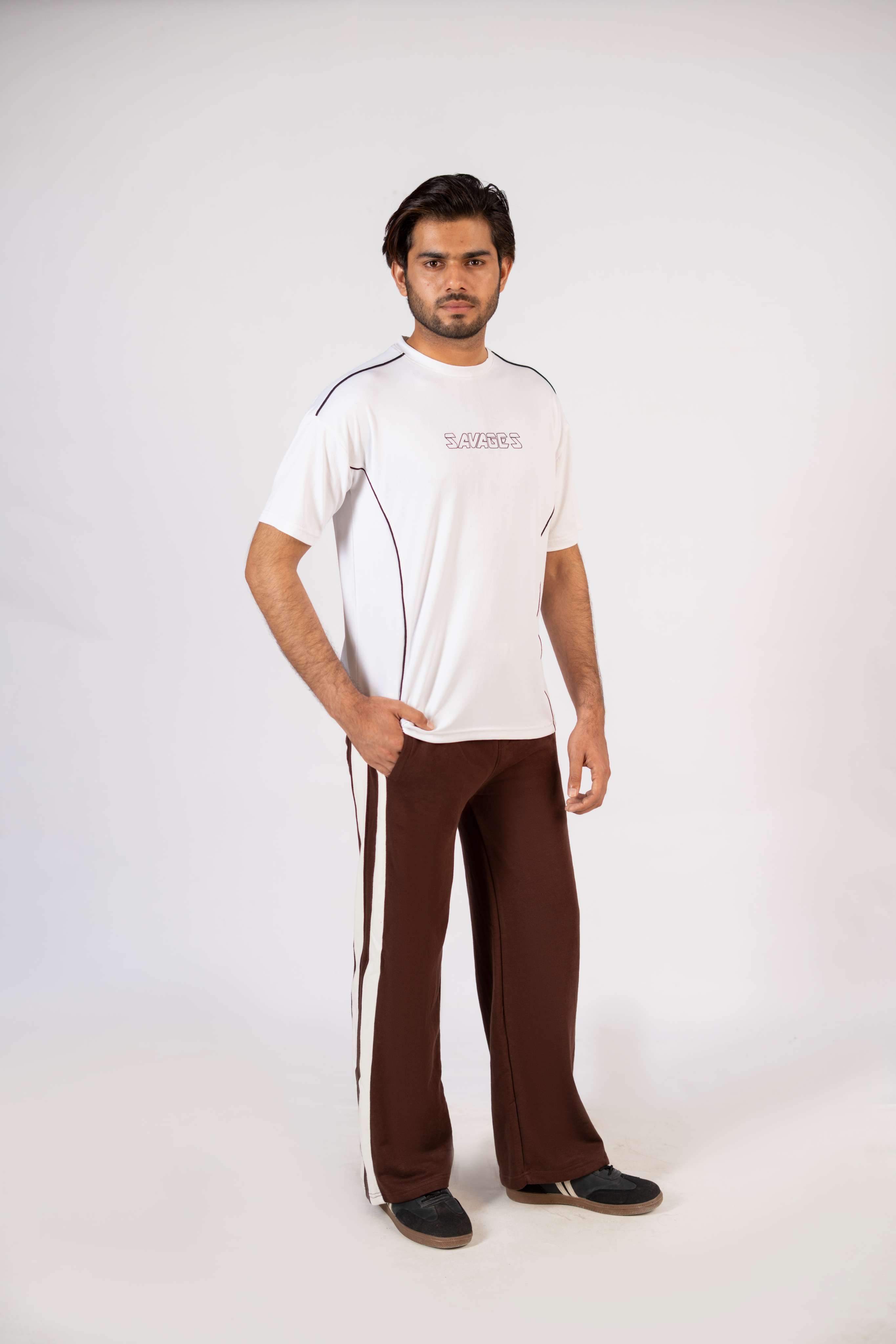 Savage Performance Mesh T-Shirt – White T1