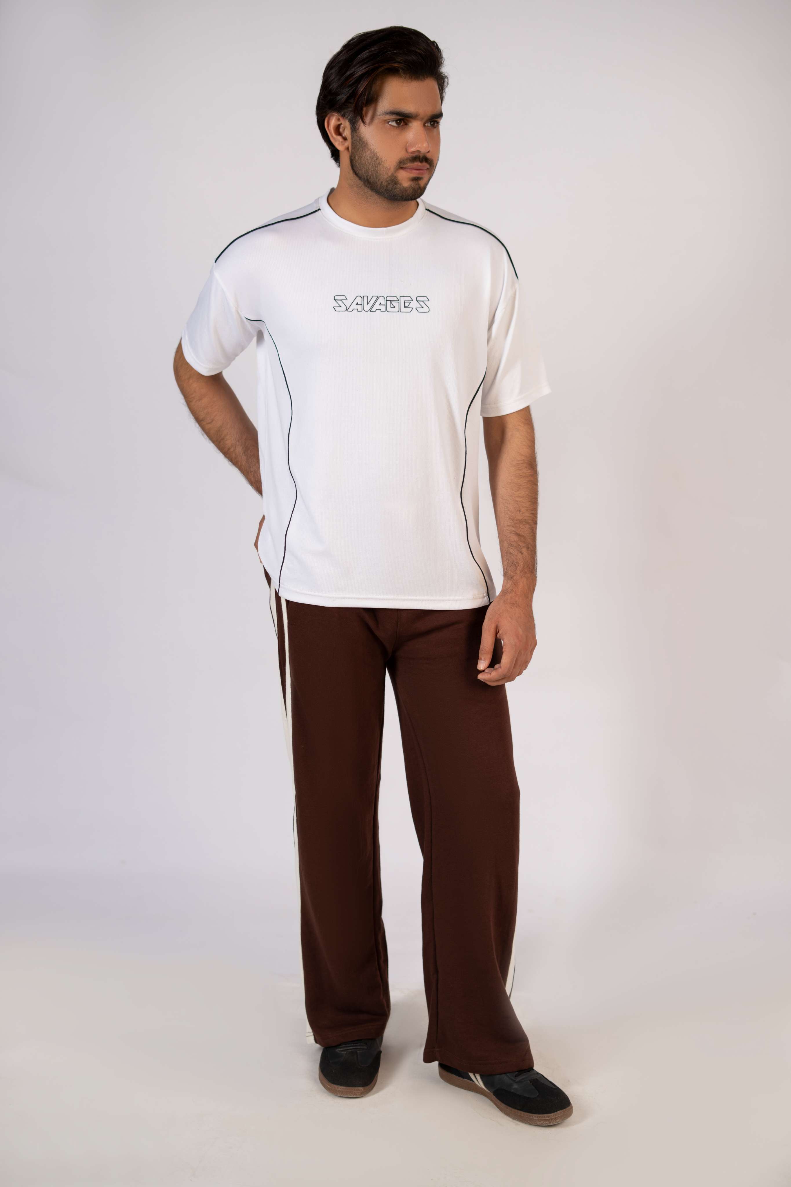 Savage Performance Mesh T-Shirt – White T1