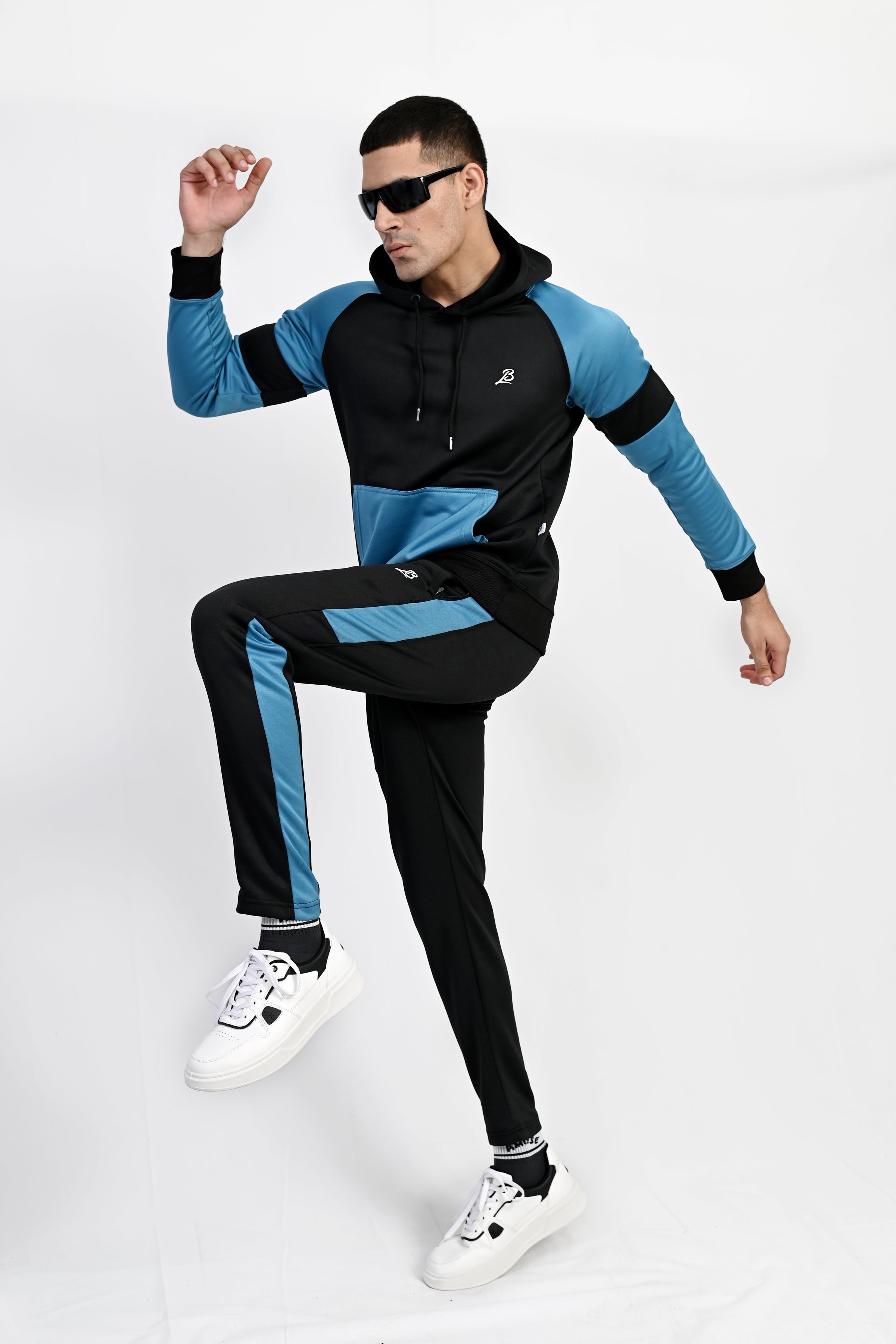 Fleece-lined hoodie and jogger