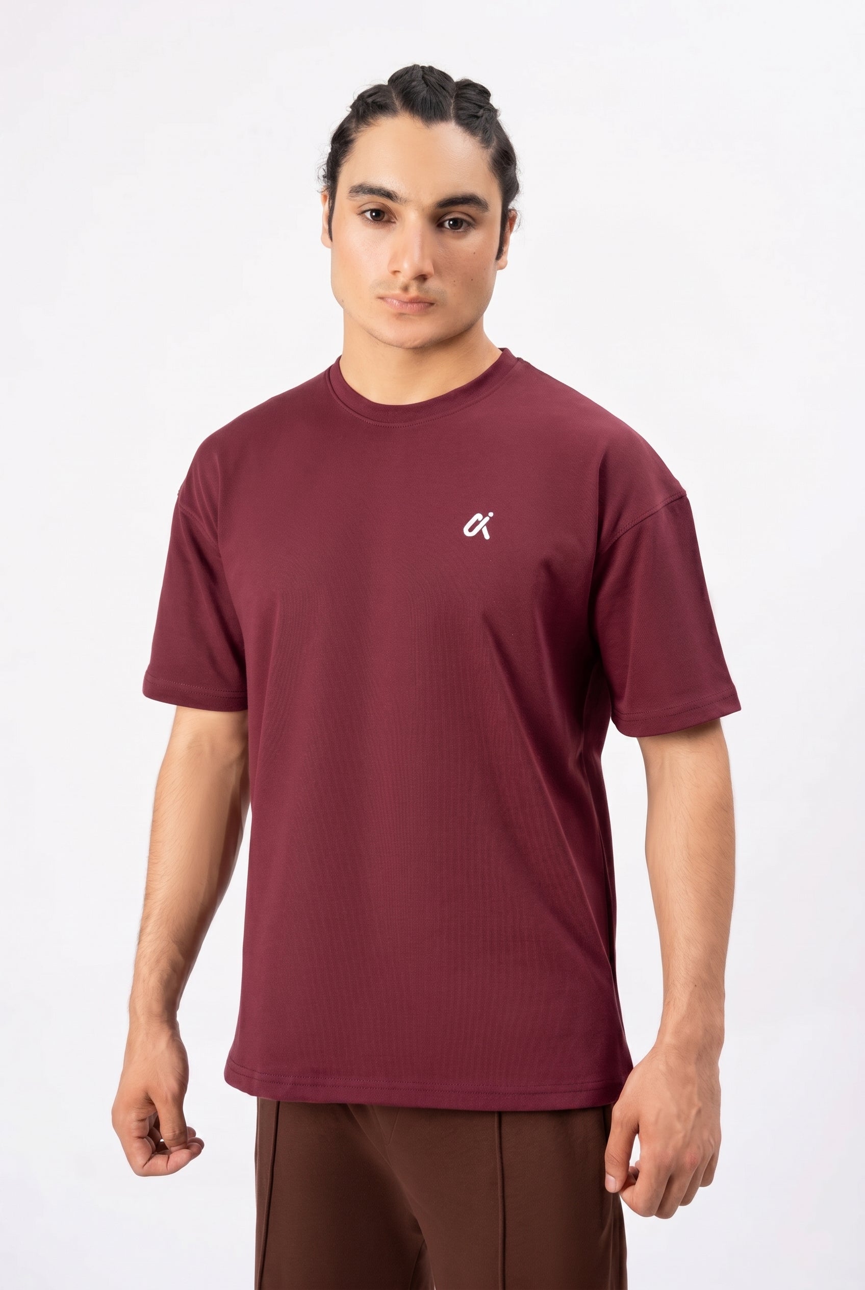 Essential Performance T-Shirt – Maroon T11
