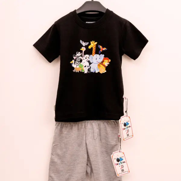 L.B Kids Nicker Shirt with Attractive Printing LookBuy247