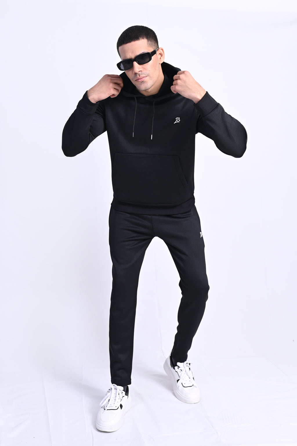 Premium men’s winter hoodie tracksuit