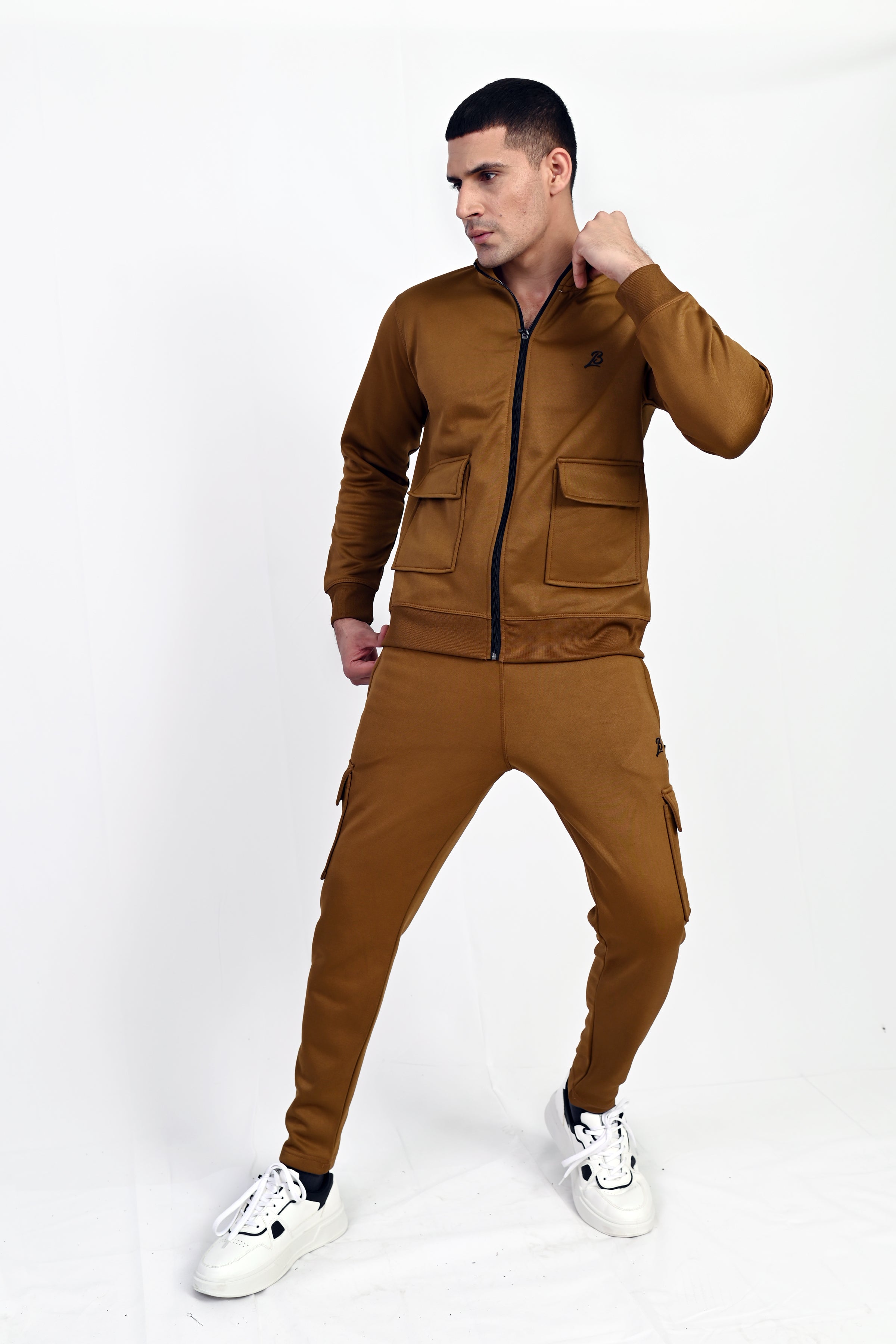 Slim-fit winter hoodie