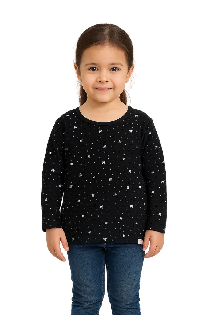 Casual Full Sleeve T-Shirt For Kids (5–6 Years)