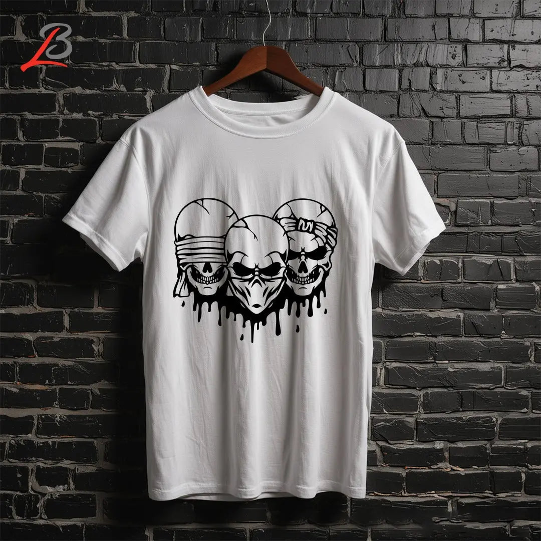 Skull t-shirt LookBuy247