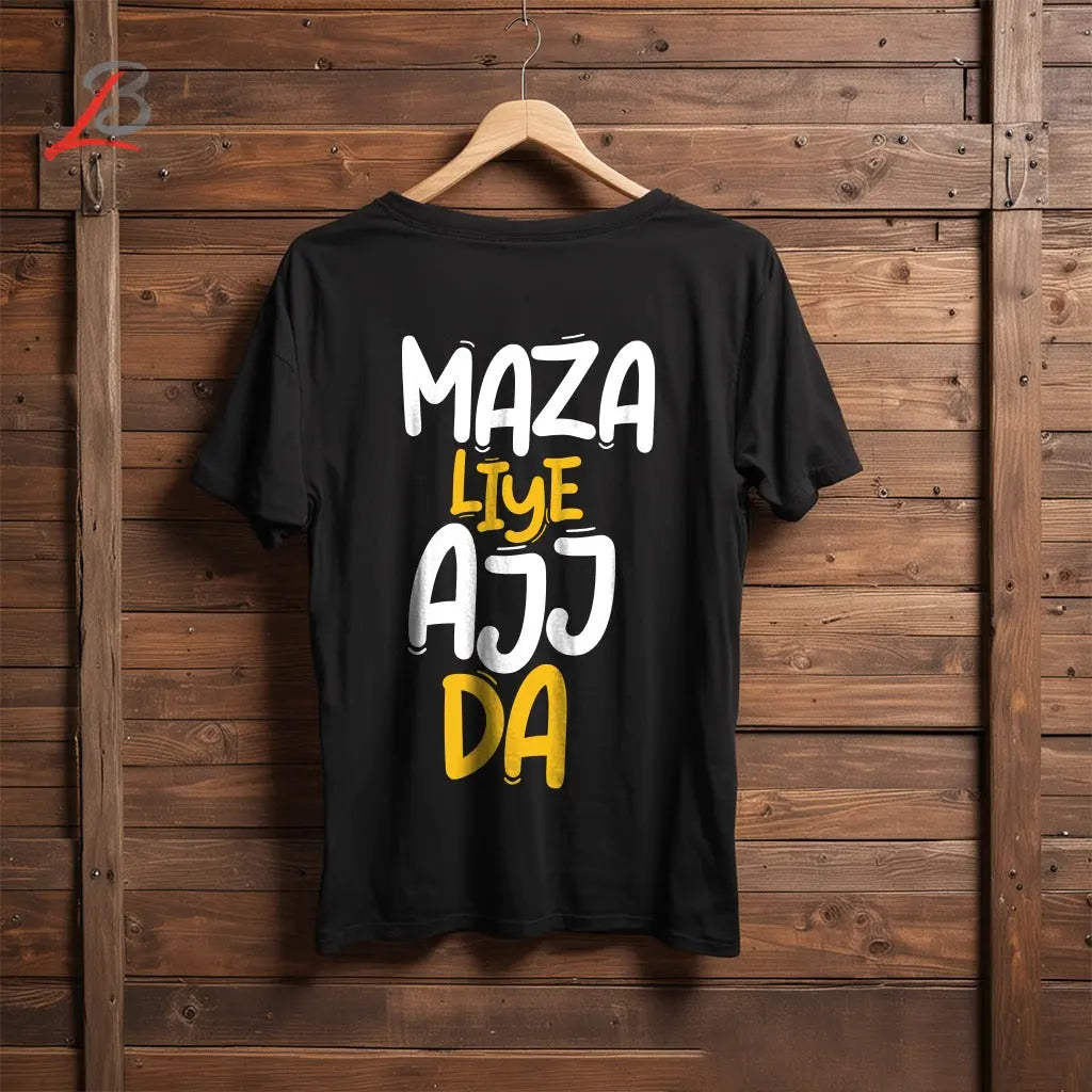 Chahat Fateh Ali Khan (Maza Liye Aj Da) printed t-shirt LookBuy247