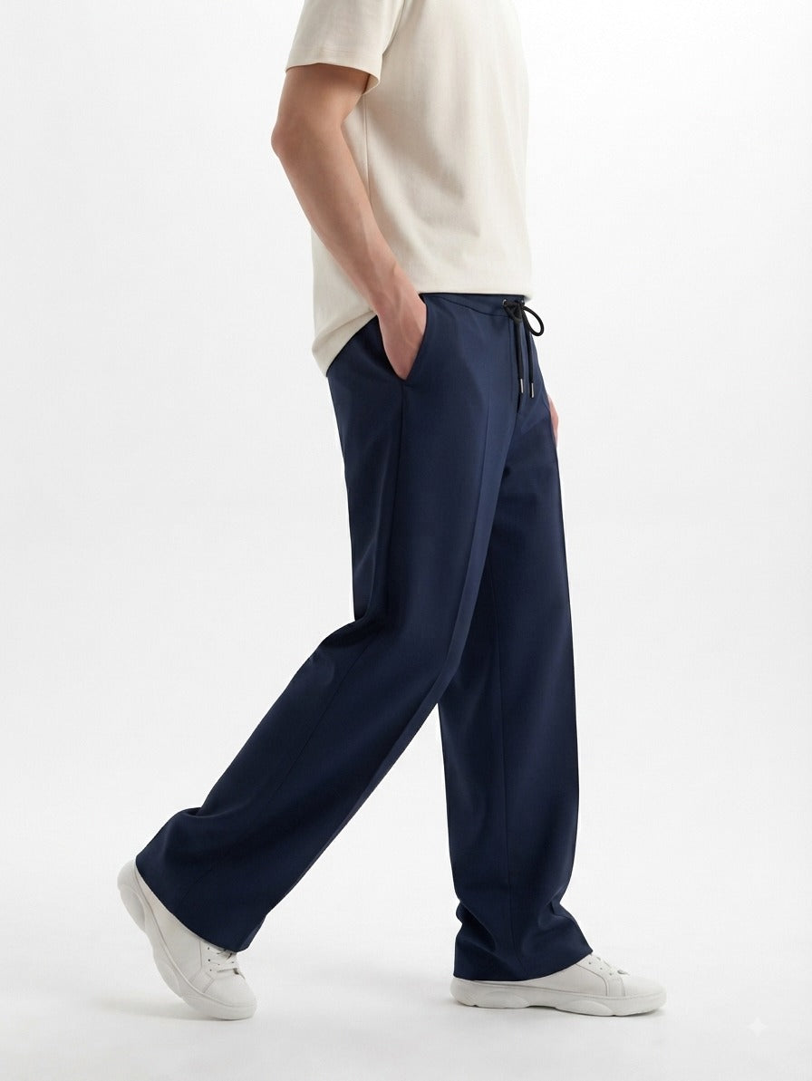 Men’s Relaxed Fit Trouser – Navy Blue D31
